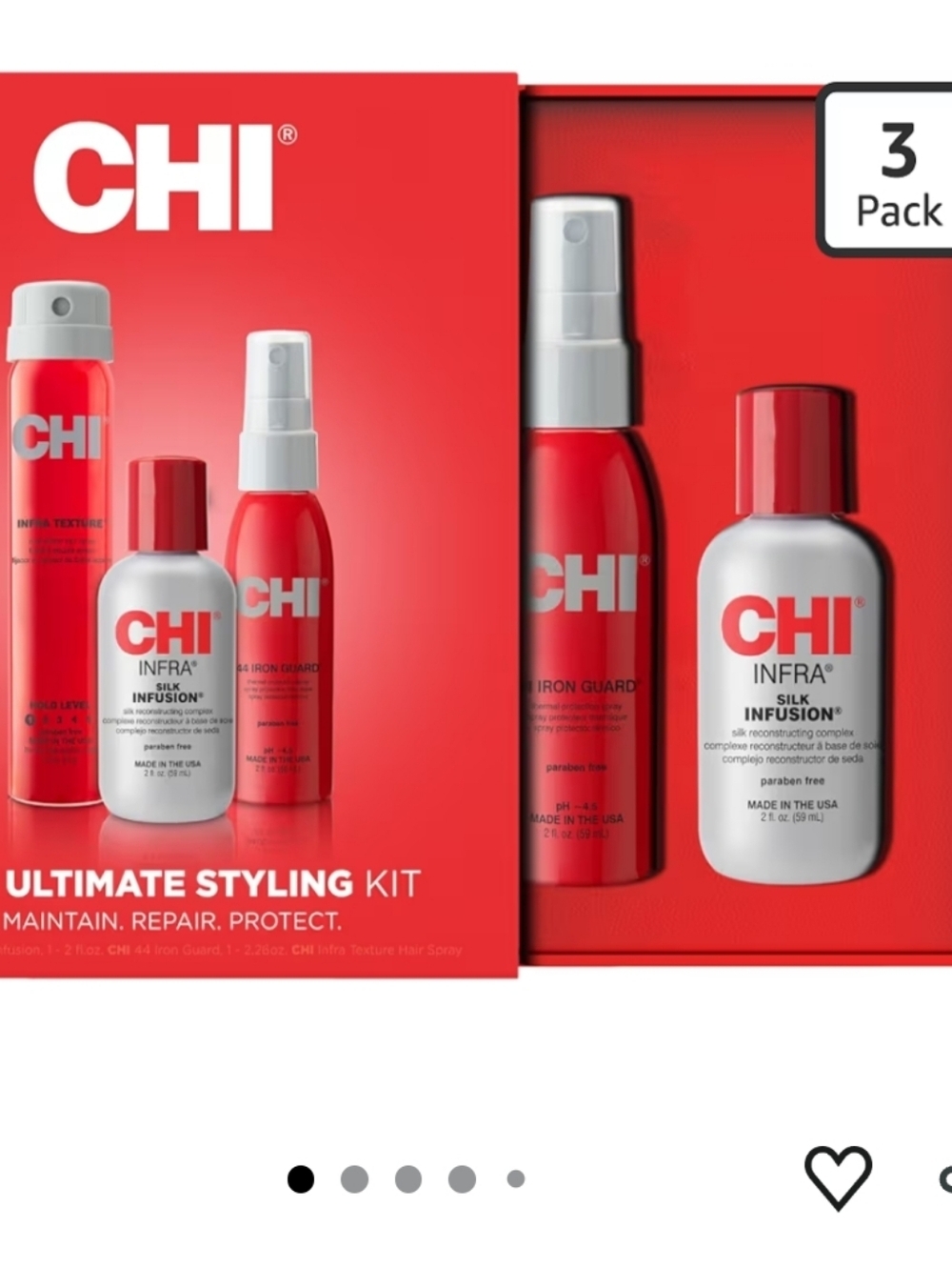 CHI Infra Ultimate Hair Styling Kit